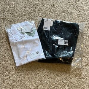 H&M Kids Classic White and Black Shirt Set